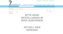 Desktop Screenshot of lampentroll.de